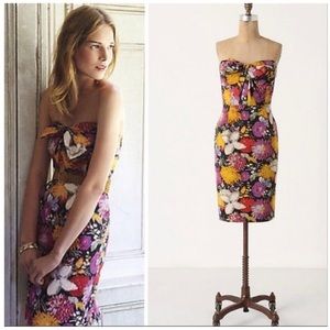 NWT Anthropologie Moulinette Soeurs Strapless Bow Dress
